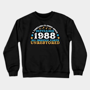 A timeless classic since September 1988. All original part, unrestored Crewneck Sweatshirt